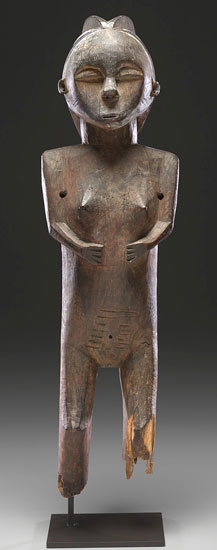 Female Power Figure, 19th–20th century (front facing)