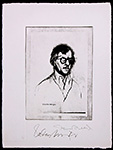 Charles Wright, 1993, edition 25, etching