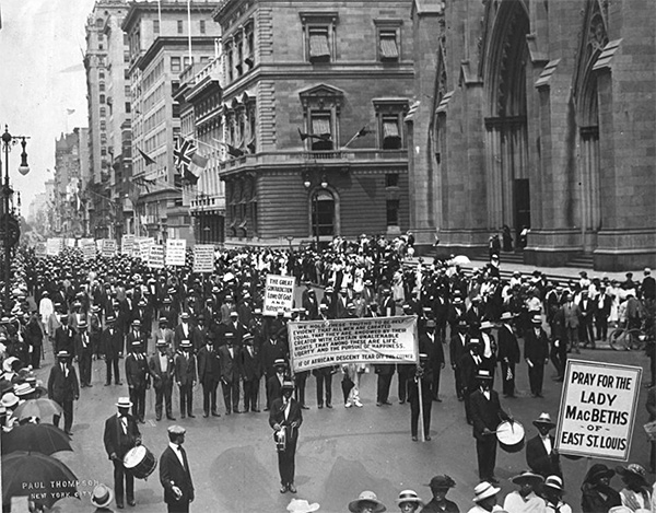 The Negro Silent Parade, Fifth Avenue, New York City