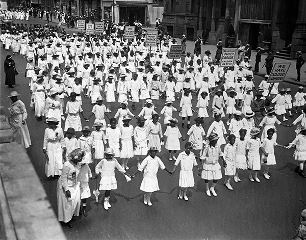 The Negro Silent Parade, Fifth Avenue, New York City