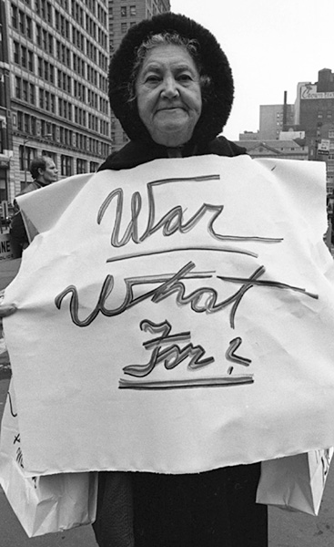 Anti-Vietnam Protest, NY, 1960s