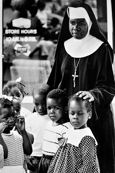 Sister Noralita, Street Reading hosted by the New York Public Library, 1965-66
