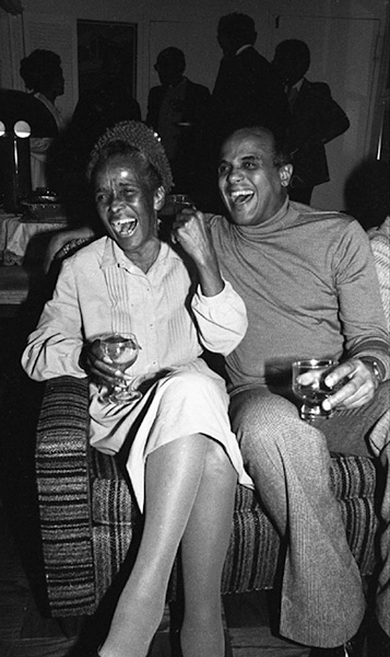 Ella Baker and Harry Belafonte