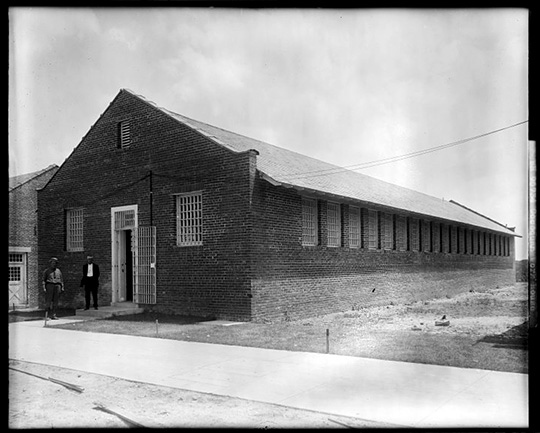 Exterior of Occoquan Workhouse, c. 1917