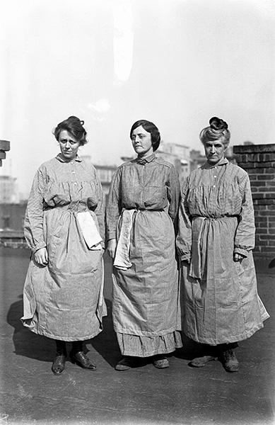 Doris Stevens, Mrs. J.A.H. Hopkins, Mrs. John Winters, 1917
