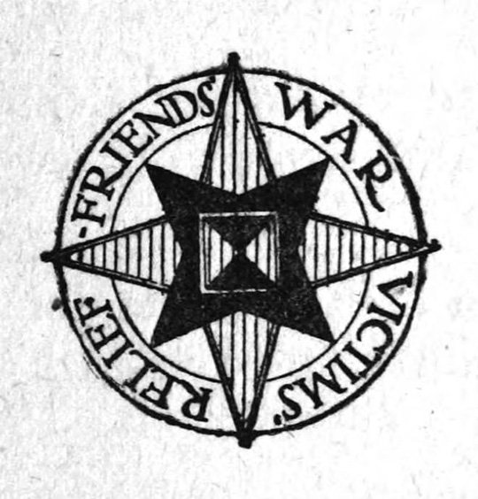 Friends’ War Victims’ Relief Committee emblem