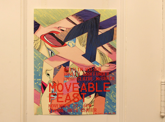 Moveable Feast (reading poster)