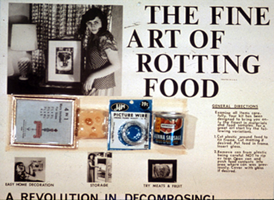 Sam’s Café. Rotting Food Kit, 1969.