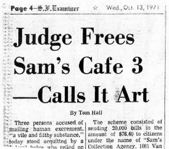 Sam’s Café. Judgment Day: A Media Inversion