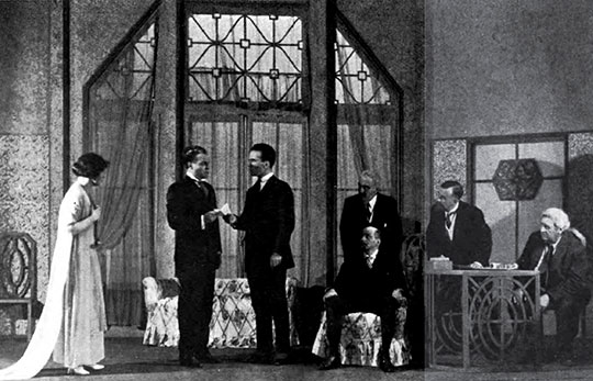 R.U.R., Act 2
Garrick Theatre, New York, Theatre Guild Production 1922