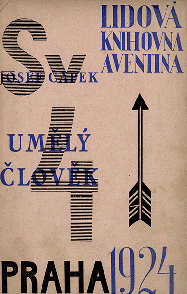 Cover of Umělý Člověk (1924)