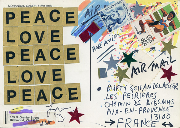 Richard Carlyon | Postcards to Aix #101 (back)