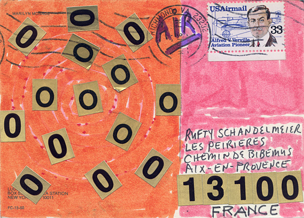 Richard Carlyon | Postcards to Aix #120 (back)