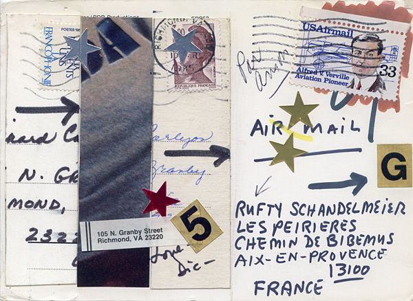 Richard Carlyon | Postcards to Aix #125 (back)