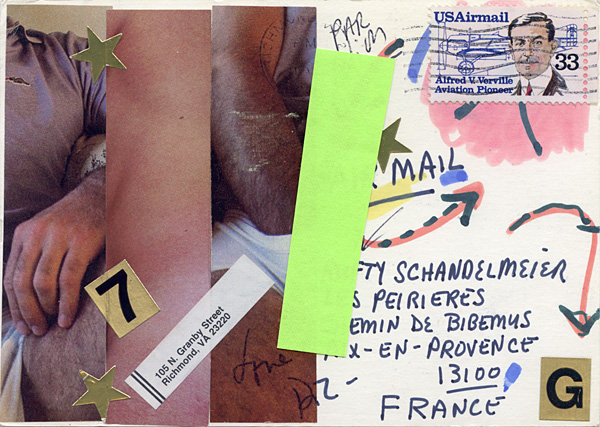 Richard Carlyon | Postcards to Aix #127 (back)