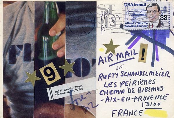 Richard Carlyon | Postcards to Aix #129 (back)