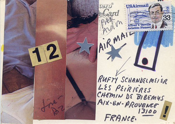 Richard Carlyon | Postcards to Aix #132 (back)