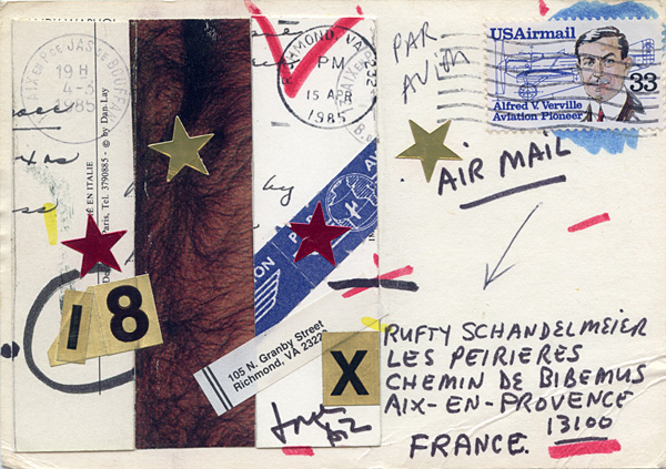 Richard Carlyon | Postcards to Aix #138 (back)