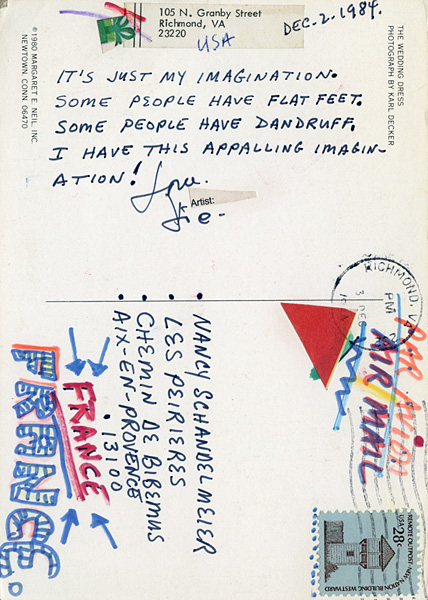 Richard Carlyon | Postcards to Aix #31 (back)
