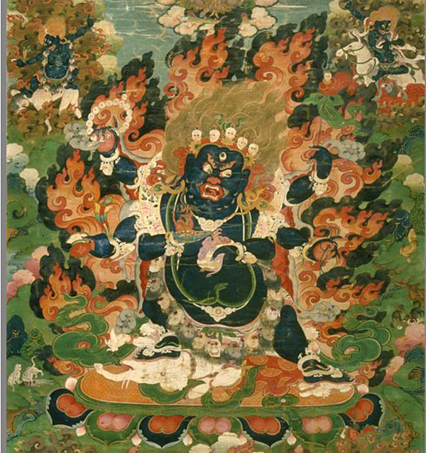 Central Tibet, 18th century | Mahakala (detail)
